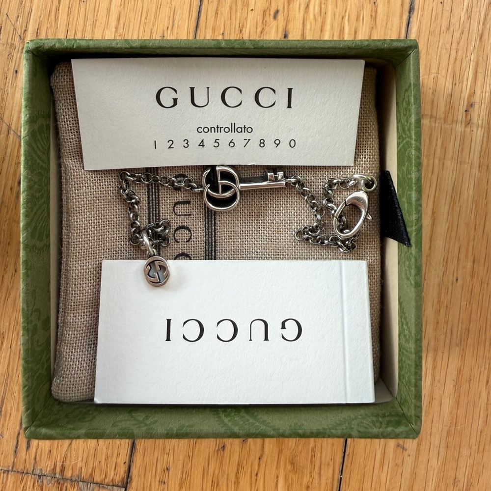 Gucci Silver Chain Bracelet